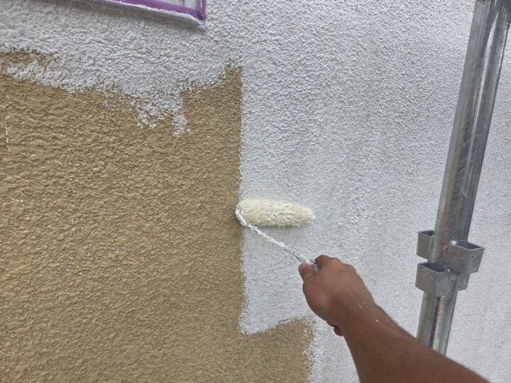 【下塗り】外壁