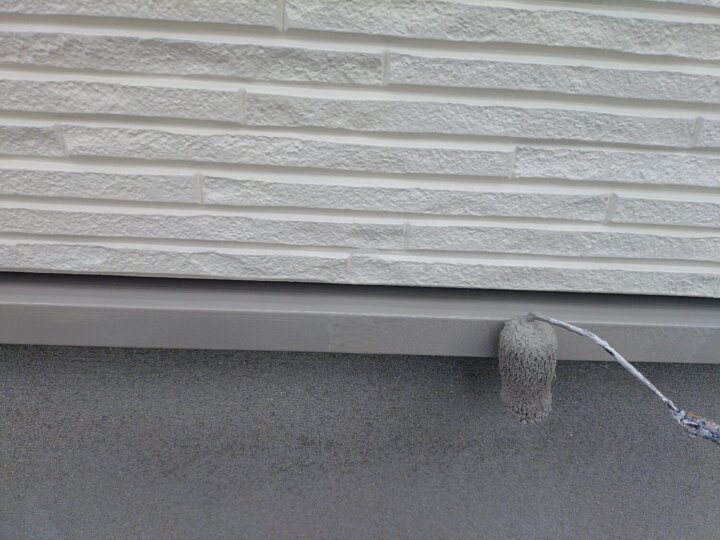 【上塗り】水切り