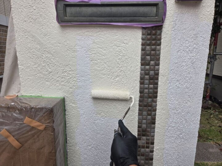 【中塗り】外構