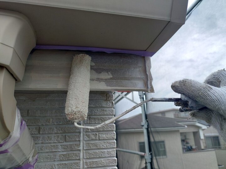 【中塗り】破風板