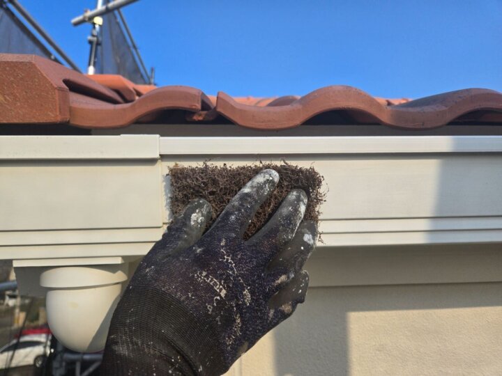 【下地処理】雨樋