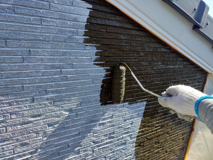 【中塗り】外壁