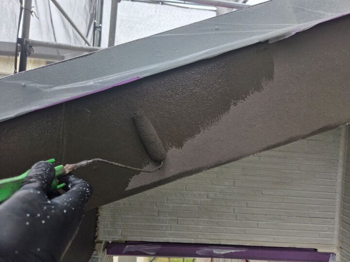 【中塗り】破風板