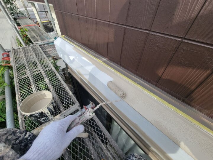 【上塗り】シャッターボックス