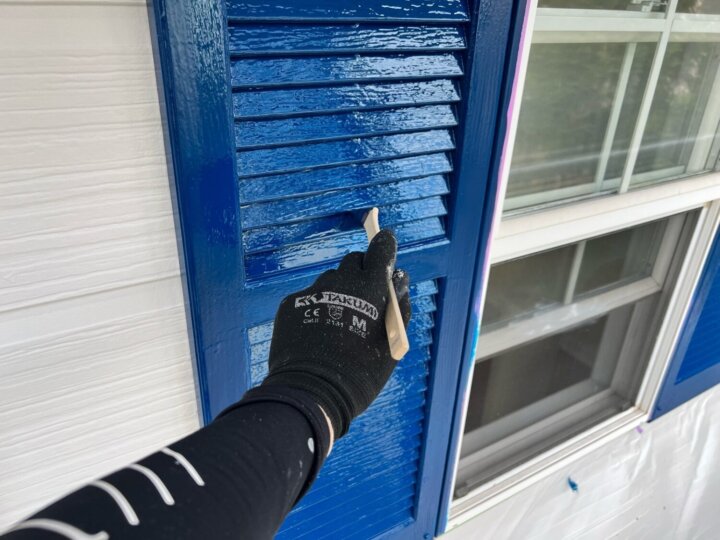 【上塗り】木部