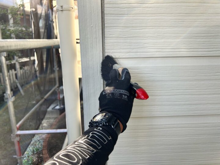 【撤去後清掃】板間目地コーキング