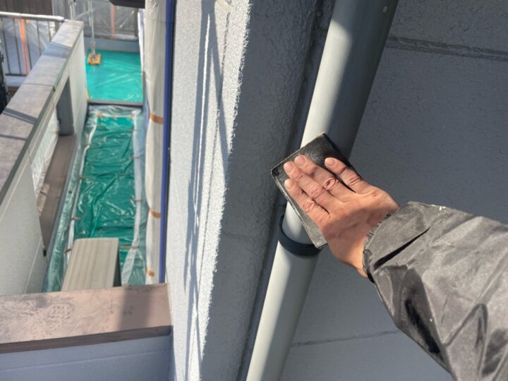 【下地処理】雨樋