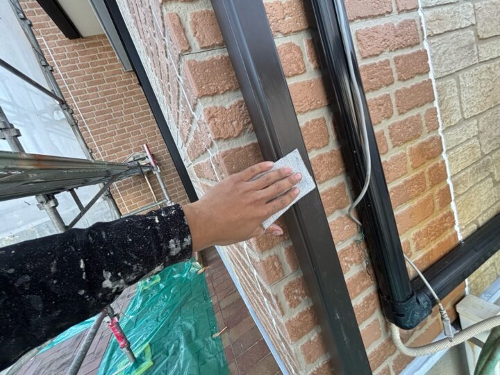 【下地処理】雨樋