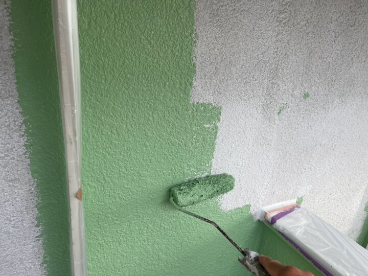 【中塗り】外壁