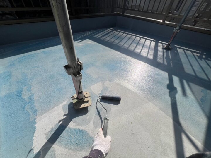 【プライマー塗布】ベランダ