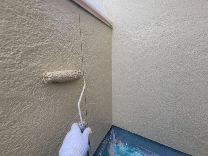 【上塗り】ベランダ