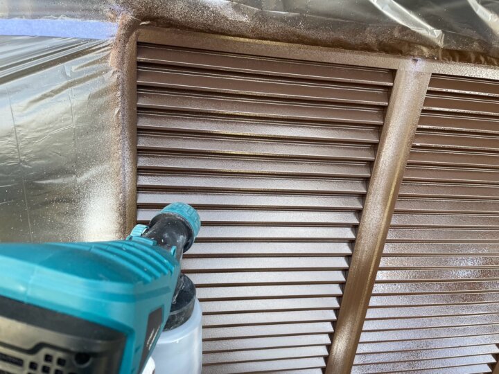 【上塗り】雨戸