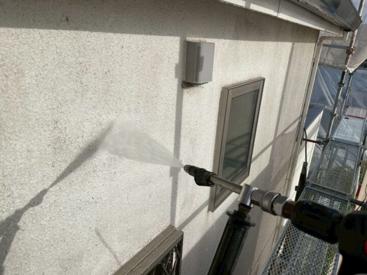 【高圧洗浄】外壁