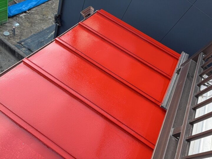 【上塗り】屋根