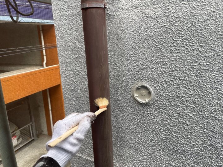 【下地処理】雨樋