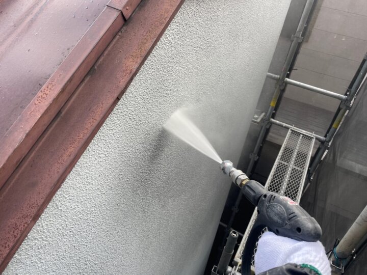 【高圧洗浄】外壁