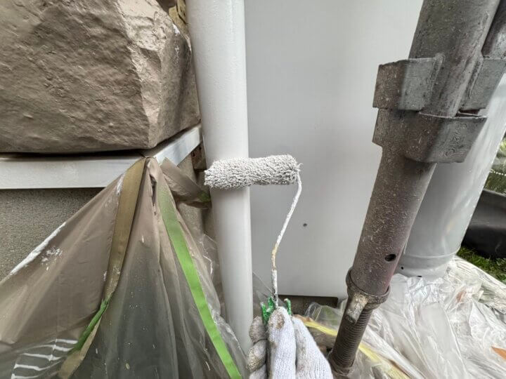 【上塗り】雨樋