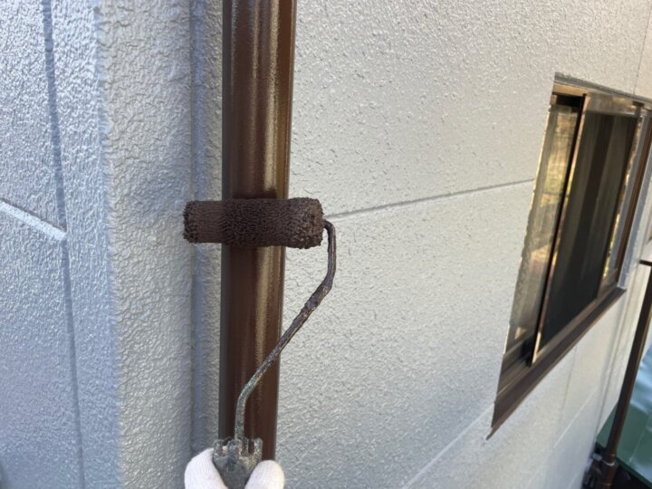 【上塗り】雨樋