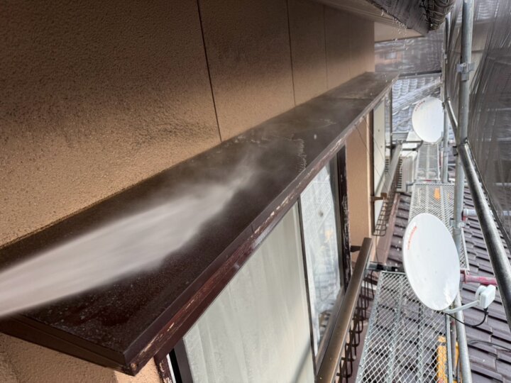 【高圧洗浄】庇