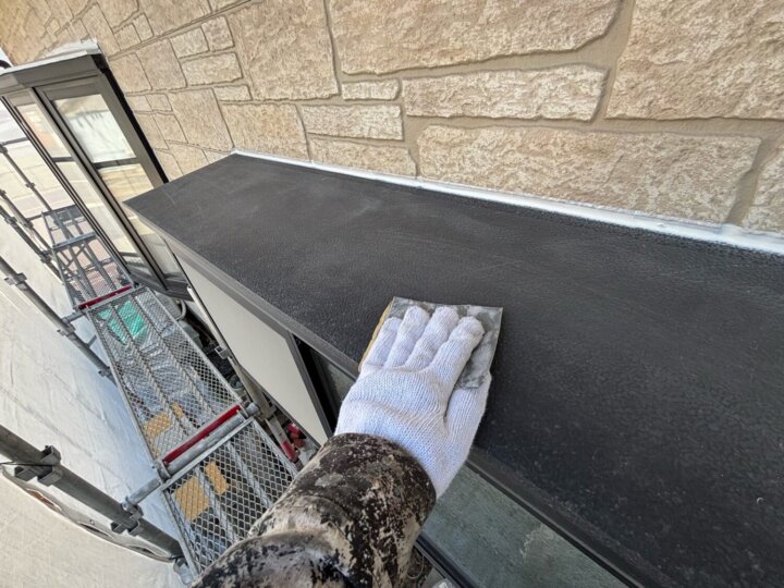 【下地処理】庇