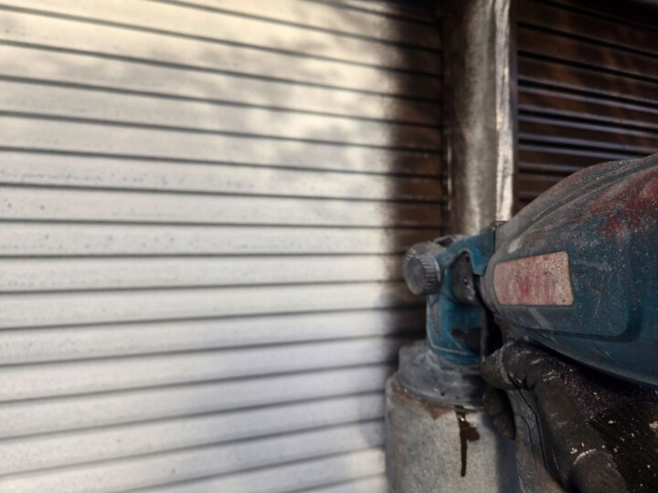 【中塗り】雨戸