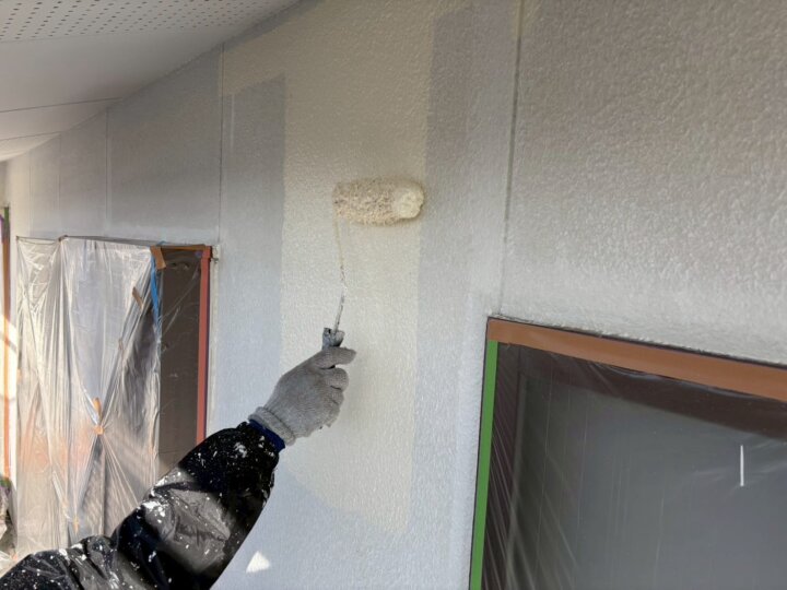 【中塗り】外壁