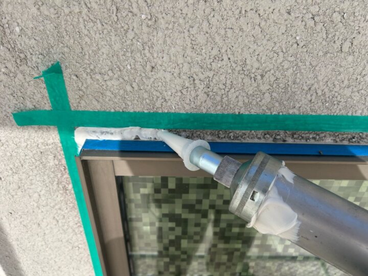 【補填】建具廻りコーキング