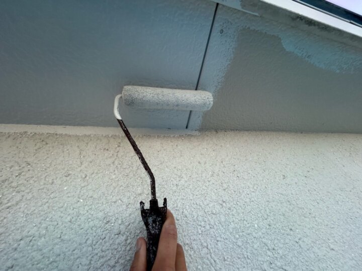 【上塗り】軒天井