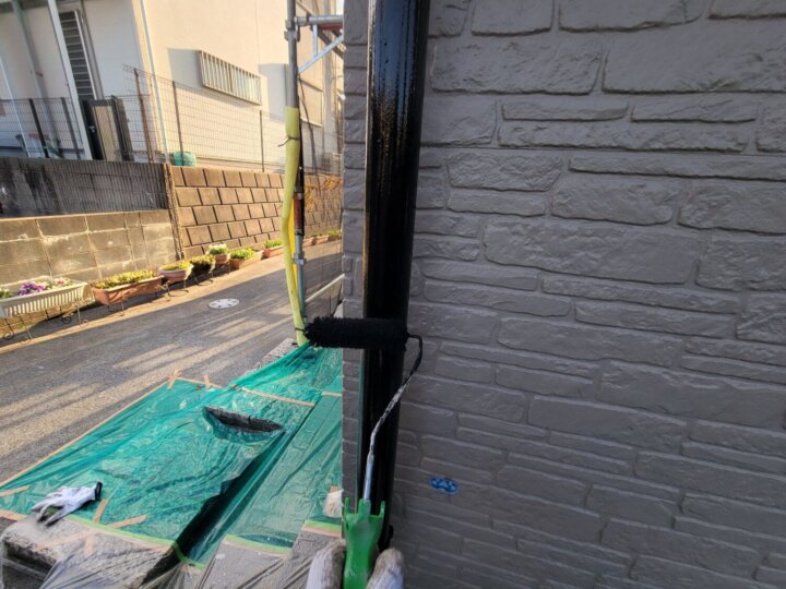 【上塗り】雨樋