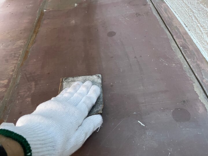 【下地処理】庇