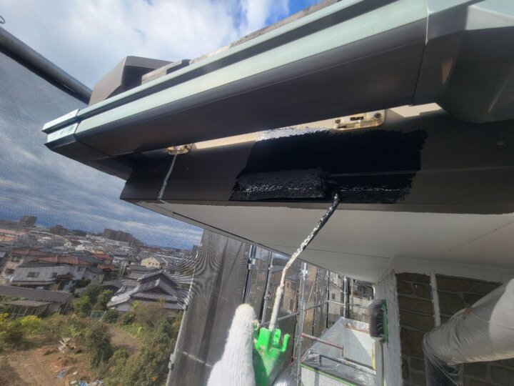 【中塗り】破風板