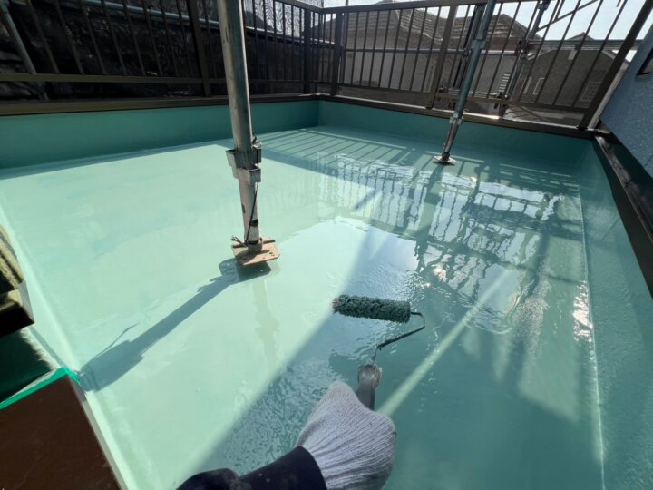 【ウレタン防水①】ベランダ