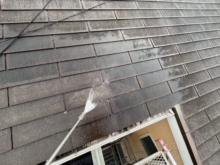 【高圧洗浄】屋根