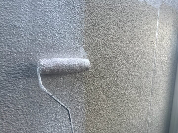 【下塗り】外壁