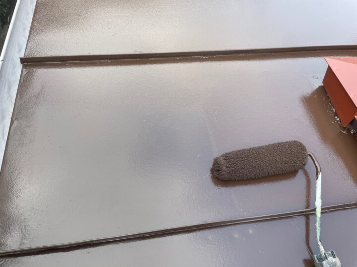 【上塗り】屋根