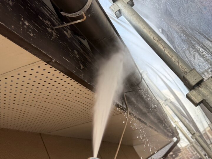 【高圧洗浄】破風板