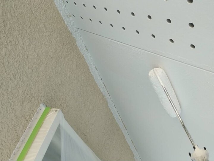 【上塗り】軒天井