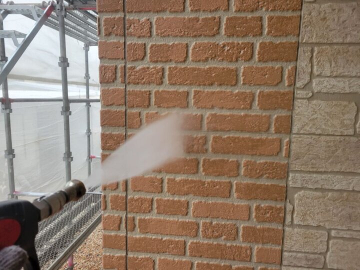 【高圧洗浄】外壁