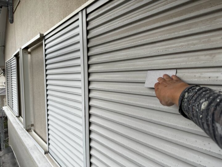 【下地処理】雨戸