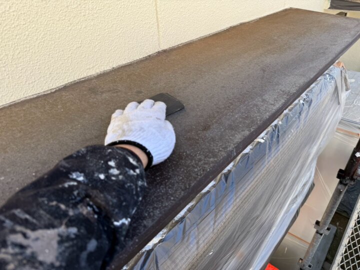 【下地処理】庇