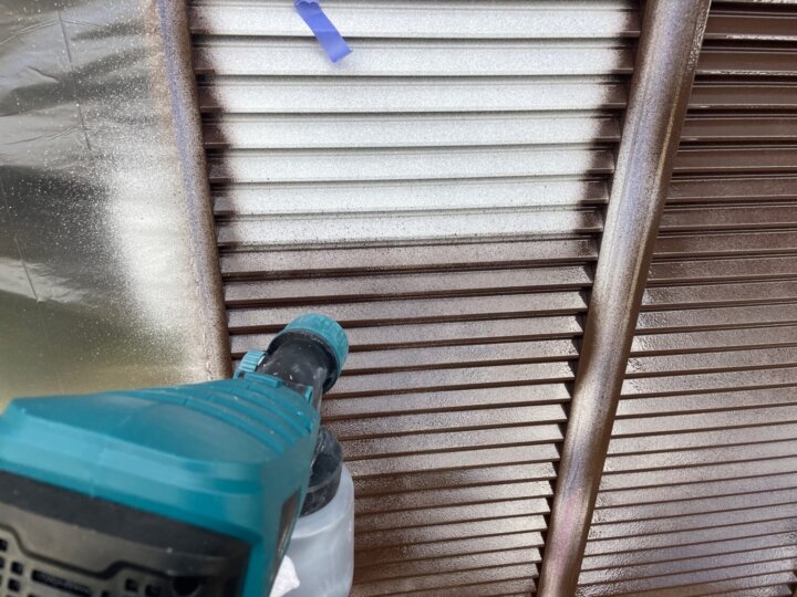 【中塗り】雨戸