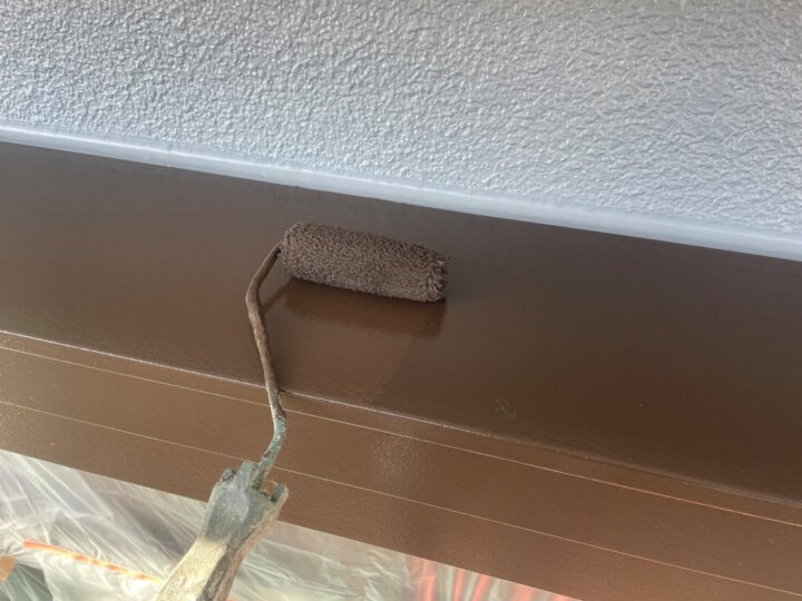 【上塗り】シャッターボックス