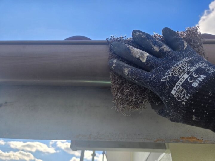 【下地処理】雨樋