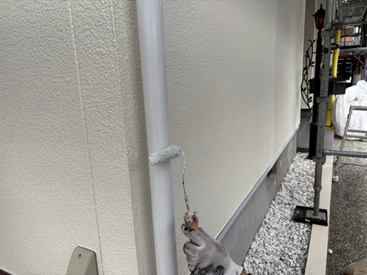 【上塗り】雨樋