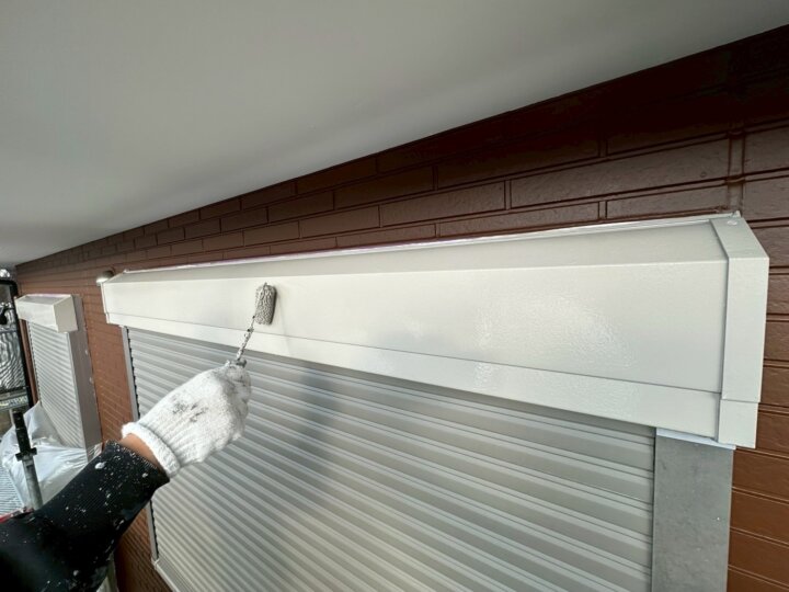 【上塗り】シャッターボックス