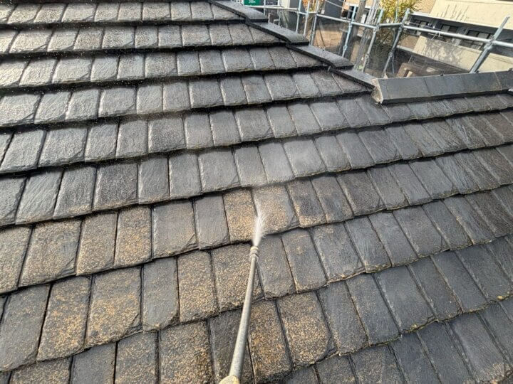 【高圧洗浄】屋根