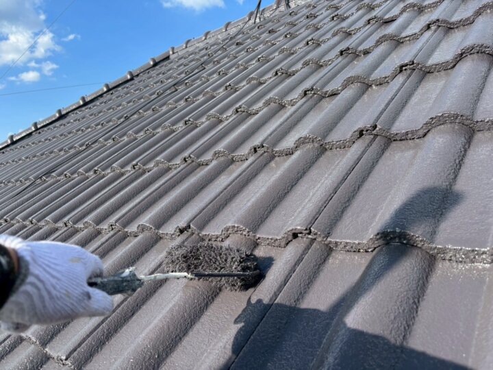 【上塗り】屋根