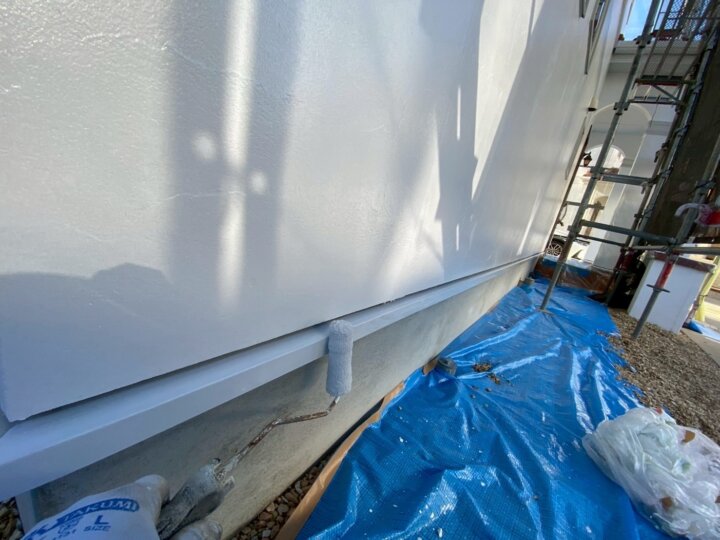 【上塗り】水切り