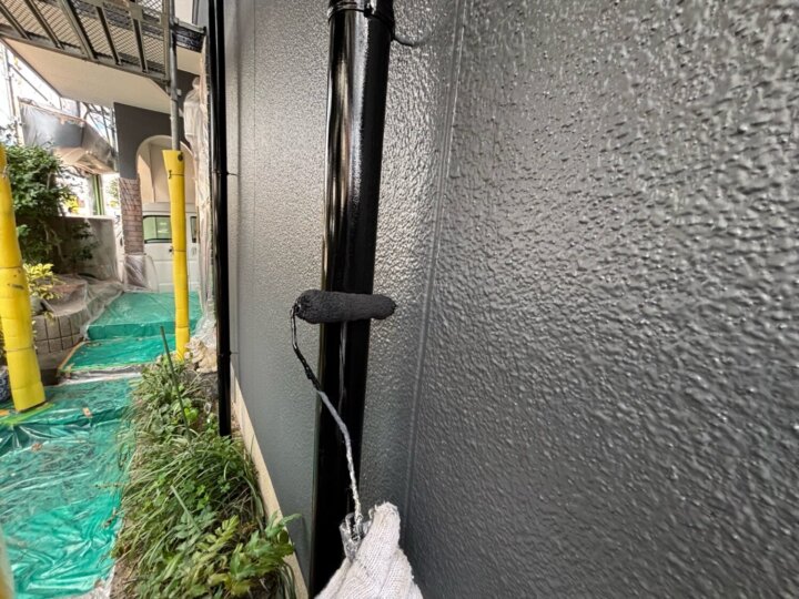 【上塗り】雨樋