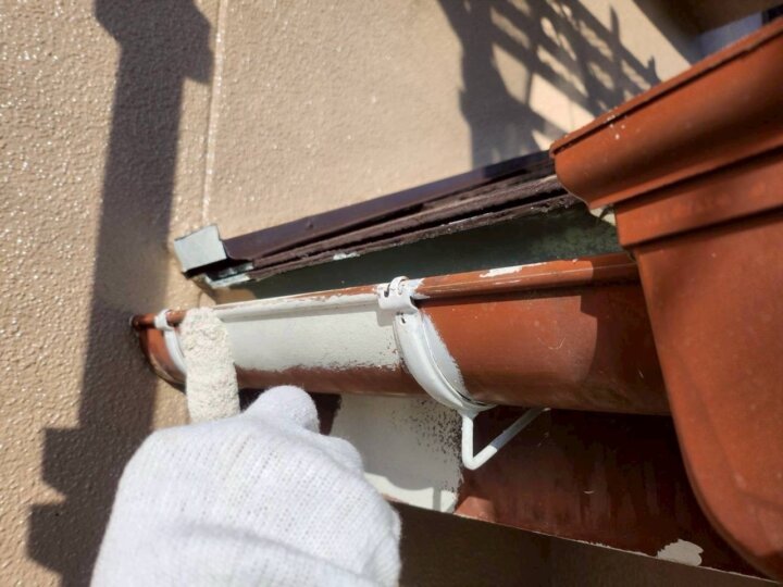 【下塗り】雨樋